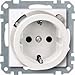 Produktbild Merten 233819 Type F (Schuko) White Outlet Box  Outlet Boxes