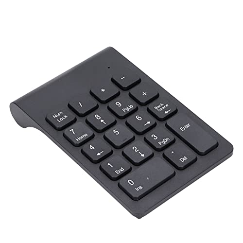 Combo de ratón inalámbrico con teclado numérico compacto de alta precisión de 1200 dpi 7