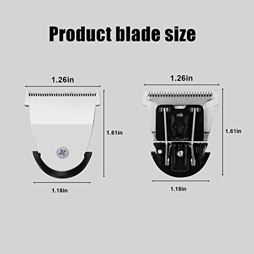 Clipper Replacement Blades #2111 Blade Compatible with Wahl MagTrimmers 8841/8143 /8700- Fits Professional Barbers and Stylists (1Pack)