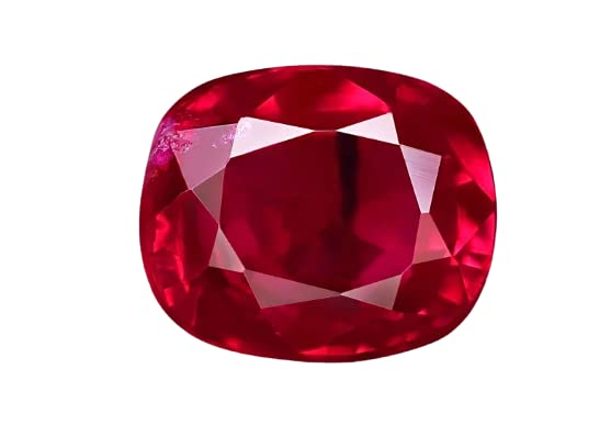 Gems Pro Natural Burma Ruby Real Gemstone Birthstone Stone 6.10 Carat Certified Lal Manikya Ratan