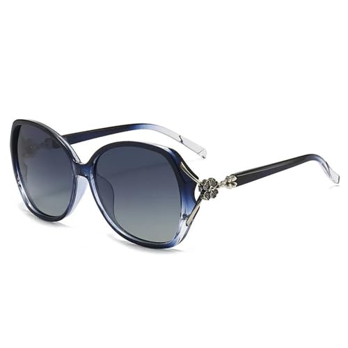 Modne polaryzacyjne okulary przeciwsłoneczne dla kobiet do jazdy, duże okulary przeciwsłoneczne w stylu vintage