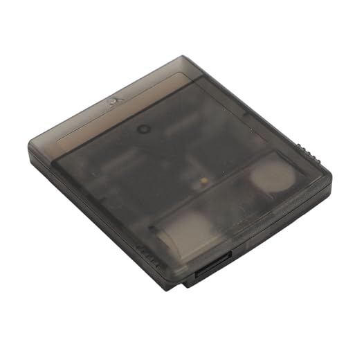 JTLB Professionelle Spielekassette 1000 in 1, Unterstützt Gameboy Color, Drag-and-Drop-Dateiverwaltung, Videokassette für Gameboy, Anpassbare A-B-Tasten (Schwarz)