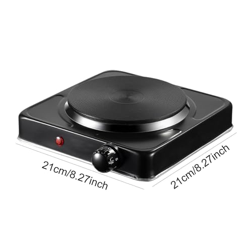 Image of Electric Countertop Single Burner for Indoor Outdoor Tea Party Offices | Kitchen Dining & Bar | Small Kitchen Appliances | Burners & Hot Plates