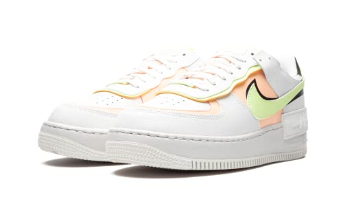 Image of Nike Womens WMNS Air Force 1 Shadow CI0919 107 White /Barely Volt /Crimson Tint - Size 8W