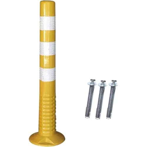 PASUNY ���ԏ�|�[�� ���ԏ� ���H �|�[�� ����75cm ���˃J���[�t�� ���ԏ�p�X�g���[�g�R�[�� �H���p �g���t�B�b�N�f���l�[�^�[�|�X�g �o���A�R�[�� �x�[�X�E�p��t�� (�C�G���[)