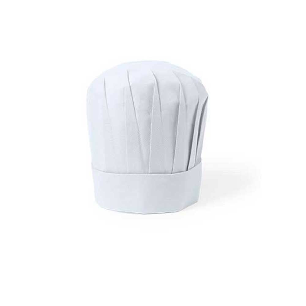 Set di 25 grembiuli per bambini con cappello per "piccoli cuochi". Colore: bianco. Per compleanni, carnevale, feste o eventi con bambini., bianco, Medida: 59 cm largo x 40 cm ancho