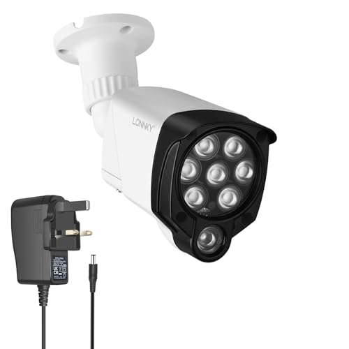 LONNKY 8-LED IR Illuminator, 90 Degree Wide Angle, 100Ft Range, White by LONNKY - Used condition - US$24.69