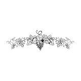 Wandaufkleber Weinladen für Traubenzweige, Weinreben und Beeren 50x168.9cm Glasaufkleber Schwarz