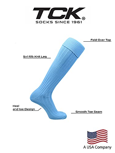 Image of Soccer Socks With Fold Down Top - European Style for Adults - Men and Women