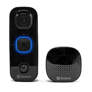 Swann Buddy Video Doorbell, 2 Piece Set