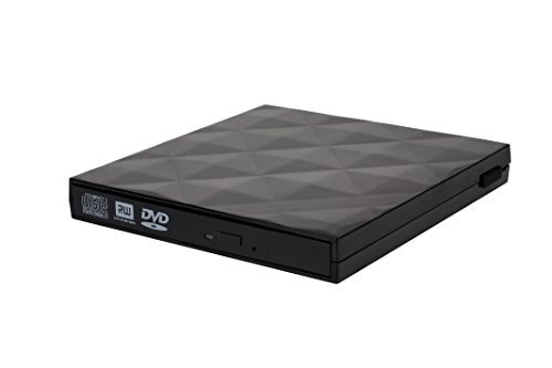 SilverStone Technology SST-TS06 - Adapter for 2.5 Inch SSD or HDD 12.7mm + Laptop Extension Hard Drive Enclosure External slim SATA USB 2.0 for 12.7mm CD/DVD drive burner, black