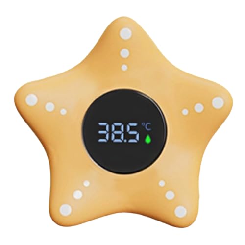 ATOOKY 温水温度計 デジタル ベビーバス用 水温計 アヒルデザイン 風呂玩具 新生児・子供 ファミリーシャワー・浴槽 フローティング 正確 敏感 可愛く丈夫 温水バスメーター 足湯用 温度計 (小さなヒトデ)