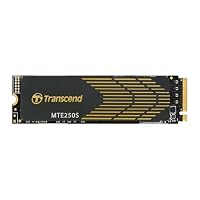 Transcend MTE250S 2TB M.2 2280 NVMe PCIe Gen4x4, 3D TLC, with Dram(Graphene Heatsink), Bis zu 7,100/6,500 mb/s, Interne SSD für Laptop und Desktop-PC – Ansicht 1