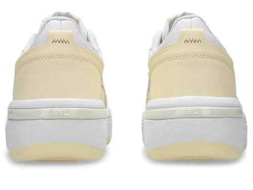 Image of ASICS Unisex Japan S ST White /Alabaster Brown Sneakers - 6 UK Men / 5 UK Women (1203A772.101)