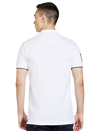 Image of Max Men Cotton Number Sleeve Slim Fit Polo
