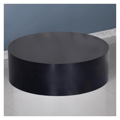 Socle cylindrique noir 60x20 cm pour présentation de figurines
