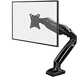【Ermöglicht Gesundes Arbeiten】Die monitor tischhalterung sind eine ausgezeichnete Möglichkeit, die von Ergonomen empfohlene optimale Verstellbarkeit zu erreichen, sie ermöglichen es, eine perfekte Position und einen Winkel entsprechend unserer Körpergröße beizubehalten, unsere Schultern, unseren Nacken und unseren Rücken in einer neutralen Position zu halten, sie können auch dazu beitragen, die Belastung der Augen zu verringern, die mit langen Stunden der Computernutzung im Büro verbunden ist.