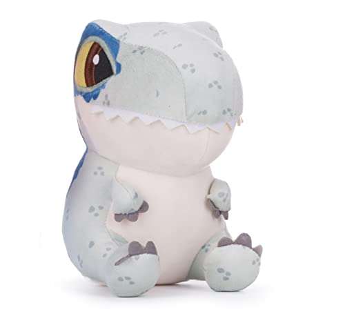 Posh Paws Jurassic World 59001ENV2 Jouet en peluche phosphorescent Bleu 13 cm