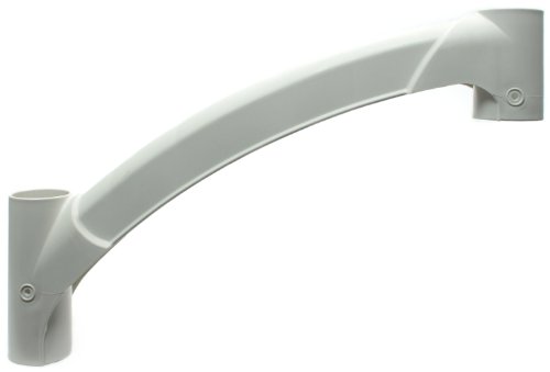 Pasamanos corto gris perla para escalera de piscina miniatura 2