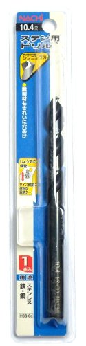 ナチ ステンレス用ドリル 1本入り 10.4ミリ