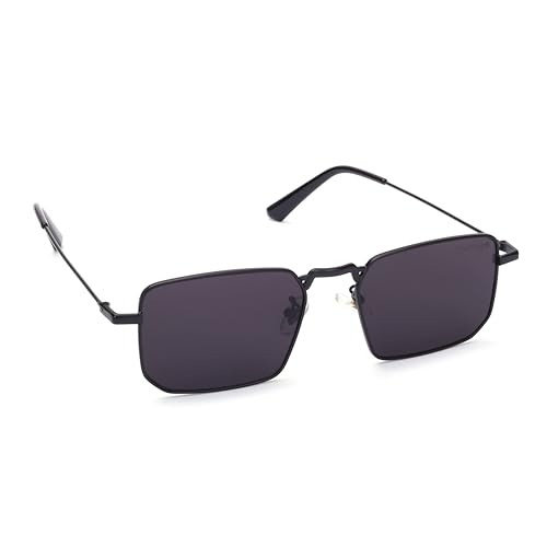 Image of HASHTAG EYEWEAR Sunglasses for Men & Women | Trendy Metal Frame Full Rim Glasses | UV400 Protection, Scratch-Resistant, Lightweight & Durable, Stylish Fashion Eyewear for Outdoor