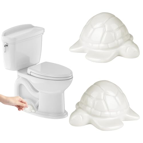 Sea Turtle Ceramic Toilet bolt Caps - Decorative Toilet Caps for Bottom of Toilet, Maximalist...