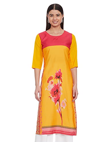 Image of Women's Crepe Regular Kurta