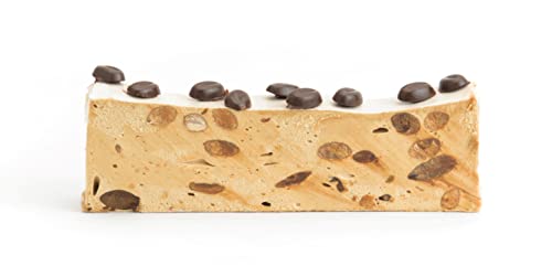 Andy Anand Soft Nougat With Roasted Espresso Coffee, Soft Brittle, Turron Rich With Wildflower Honey. Taste In Every Bite, Made In Europe, With A Luxuriously Creamy Feel, Gluten Free 7 Oz #TOP1