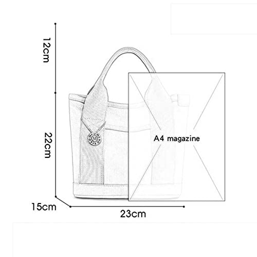 Tote Bag Shopping Bag with Compartments Smooth Zipper Top Handle Bag for Dating Simple And Fashionable4