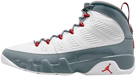 jordan 9s red white