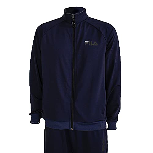 CONJUNTO DE AGASALHO MASCULINO FILA SPORTS FF (JAQUETA+CALÇA) Cor:Azul;Tamanho:M