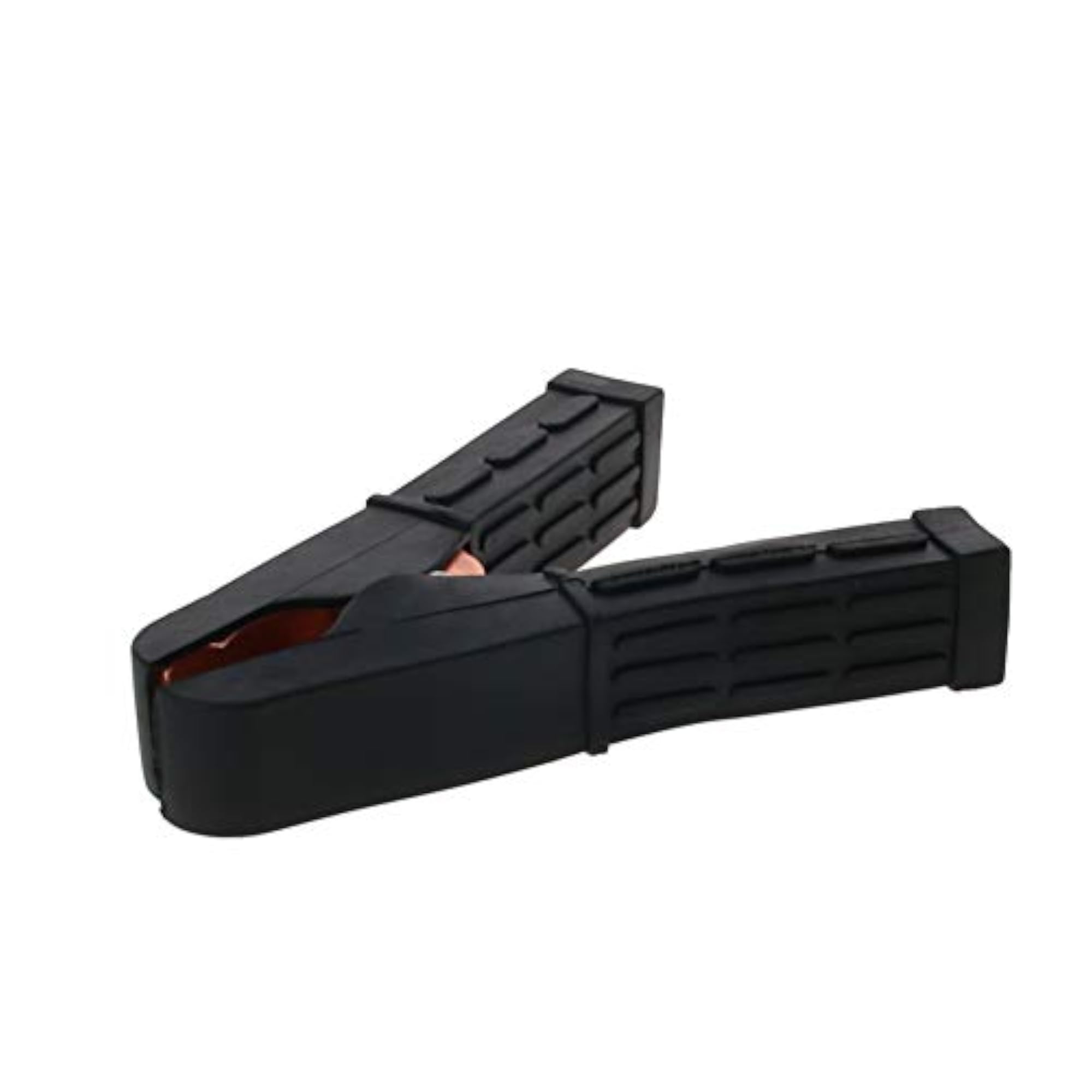 2pcs Copper Plating Alligator Clip with Insulating Protective Cover