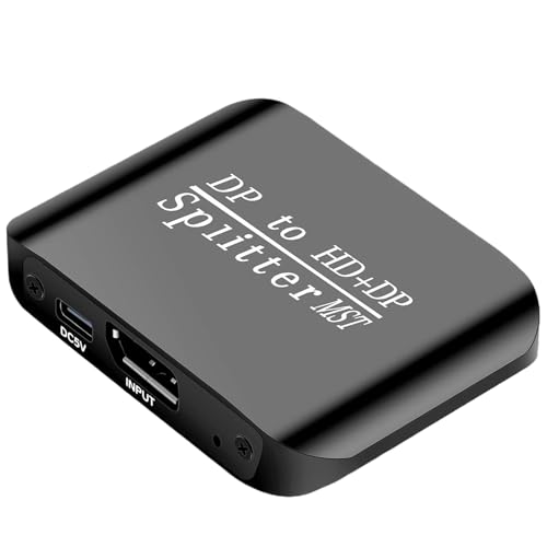 Expansor de puerto 4K con divisor de pantalla para monitores externos