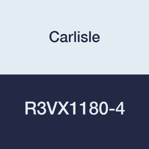 Carlisle R3VX1180-4 Rubber Power-Wedge Cog-Band Banded Belt, 4 Bands, 3/8