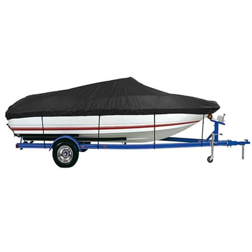 GXARTS Boat Cover 14-16ft Waterproof Heavy Duty 210D Oxford UV Resistant