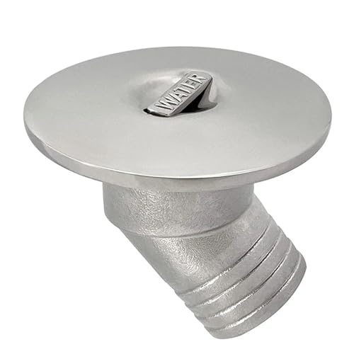 Remplissage de Pont 50mm Eau Inox 316 Coudé 45° Haute Résistance
