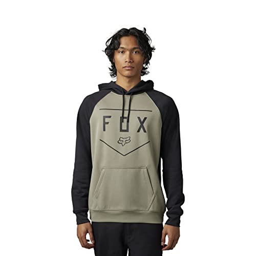 Fox Racing Herren Shield Pullover Hoodie Kapuzenpullover aus Fleece, Adobe,...