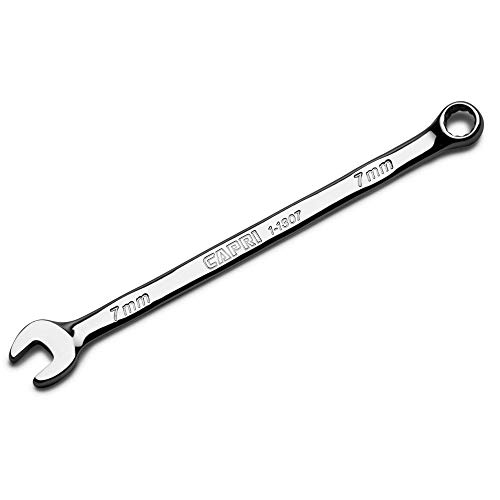 Capri Tools Combination Wrench, 12 Point, Metric (7 mm)