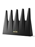 Tenda Wi-Fi 7 Router BE12 Pro - Router Dual Band BE7200 (5 GHz: 5765 Mbps, 2.4 GHz: 1376 M...