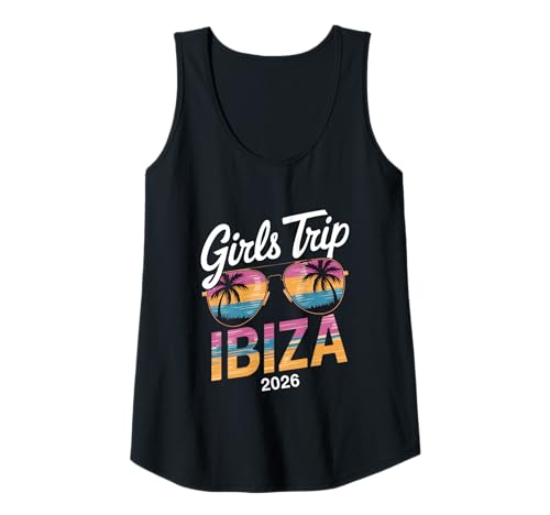 Womens Girls Trip Ibiza 2026 Tank Top