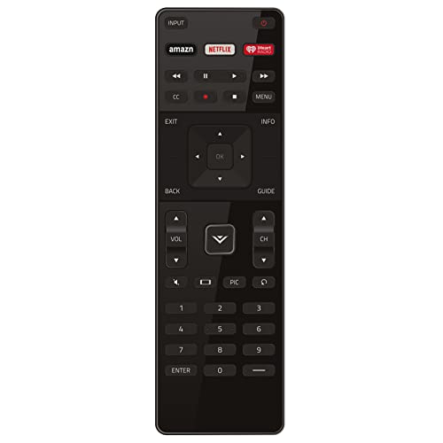Xrt122 Replace Remote With Netflix Iheart Shortcut Key Fit For Vizio Led Hdtv Tv D39H-D0 D39Hd0 D50U-D1 D50Ud1 D55U-D1 D55Ud1 D58U-D3 D58Ud3 D65U-D2 D65Ud2 E32-C1 E32C1 E32H-C1 D32-D1 E65-C2 E70-C3 #TOP30