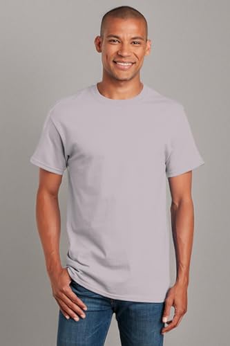 Image of Gildan Ultra Cotton Tshirt, Style G2000 2-Pack, Ice Grey (2-pack), XX-Large