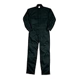 [ワークプロ] クレヒフク 作業服 通年 長袖 つなぎ ジャンプスーツ 112 作業着 色:ブラック サイズ:5L