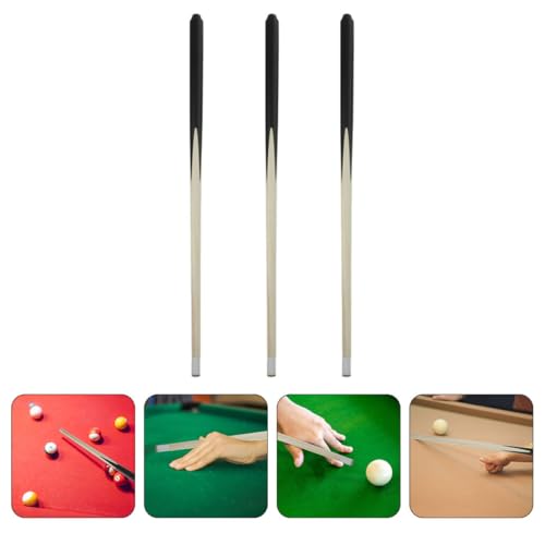 3 palos mini de billar cortos para niño y niña miniatura 7