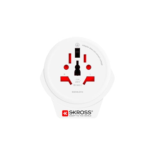 Adaptateur de voyage universel SKROSS pour résoudre vos problèmes de prise USA
