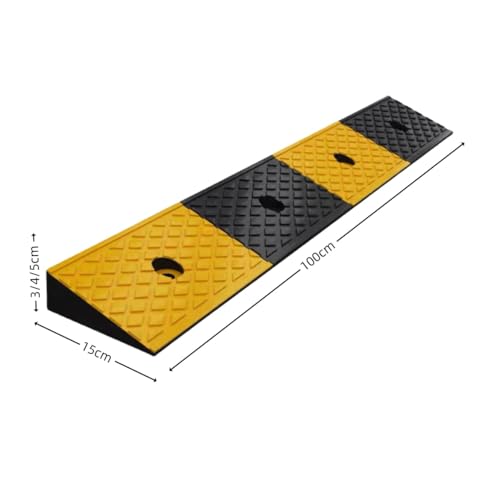 Rampa de Aluminio para Moto 100x15x5cm Negro miniatura 2