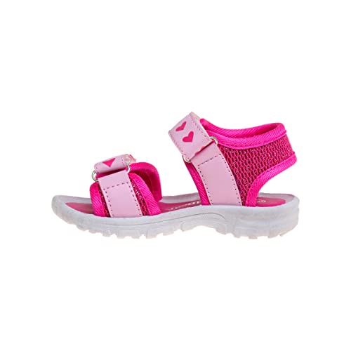 Image of Rugged Bear Girls Sport Active Summer Open Toe Sandals (Toddler)