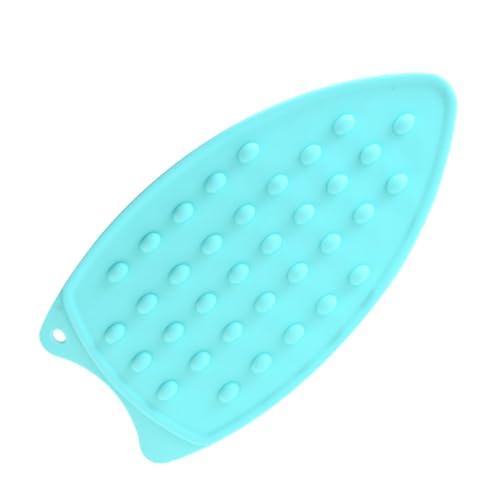 Didiseaon 2 Alfombrillas de Silicona de Grado Alimenticio, Impermeables y Antideslizantes, Aislante Térmico para Plancha, Almohadilla Gruesa Resistente al Calor, Protección para Mesa