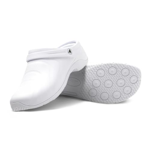 Image of Anywear Zone Clogs - Water Resistant EVA Non Slip Work Shoes Women - Slip Resistant Work Shoes for Women - Nursing Clogs with Back Strap - Arch Support with Swivel Strap - Lightweight & Easy to Clean