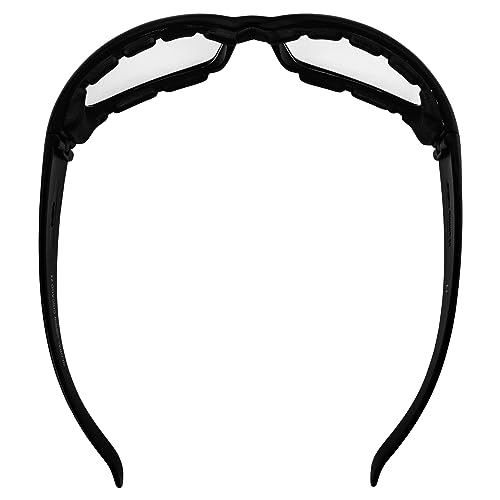 Global Vision Chicago 24 Sun Photochromic Padded Motorcycle Riding Glasses Clear to Smoke4